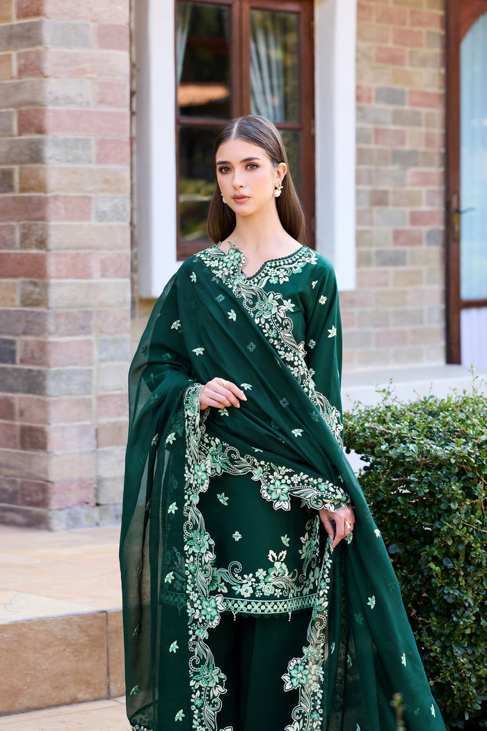 Farasha | Sorine Summer 26 | Green Elegance - by Libasekhas UK - Registered Vendor of : Farasha - 100% Original Designer Dress