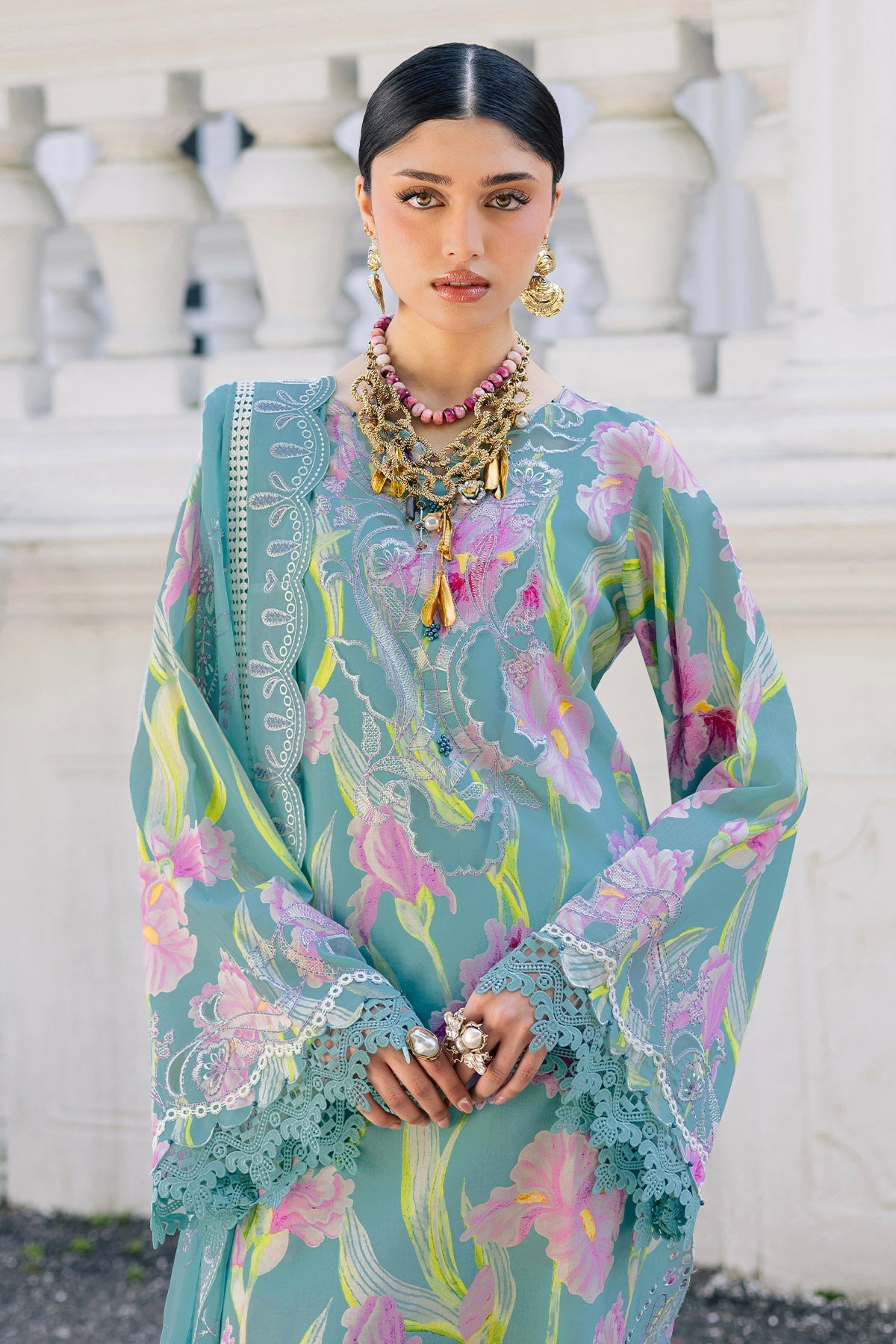Nureh | Maya Lawn | NS-167 - by Libasekhas UK - Registered Vendor of : Nureh - 100% Original Designer Dress