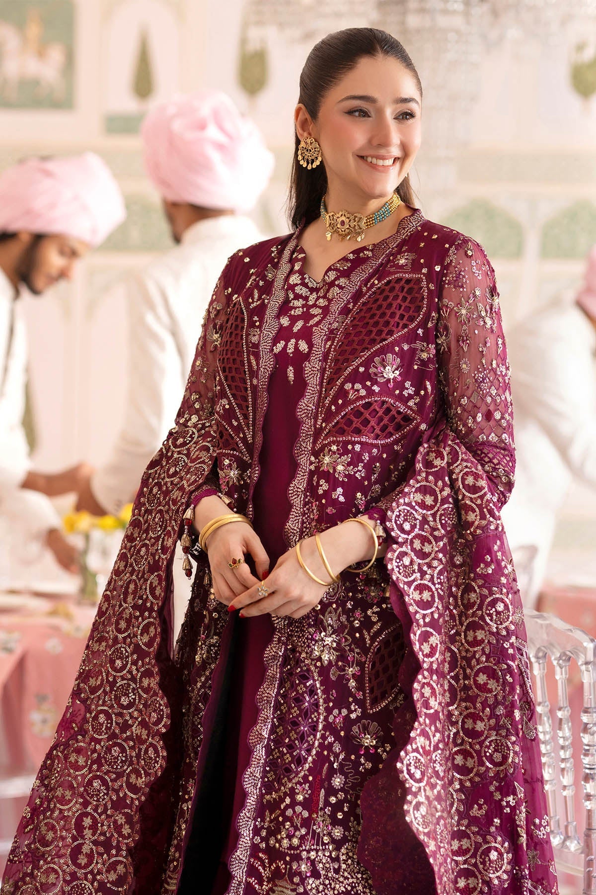 Nureh | Jhoomro Formals |NL-97 Nur - by Libasekhas UK - Registered Vendor of : Nureh - 100% Original Designer Dress