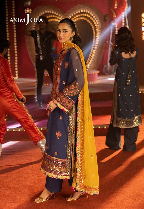 Asim Jofa | Festive Collection 25 | AJLF-16 - by - Libasekhas UK - Registered Vendor of : Asim Jofa - 100% Original Designer Dresss