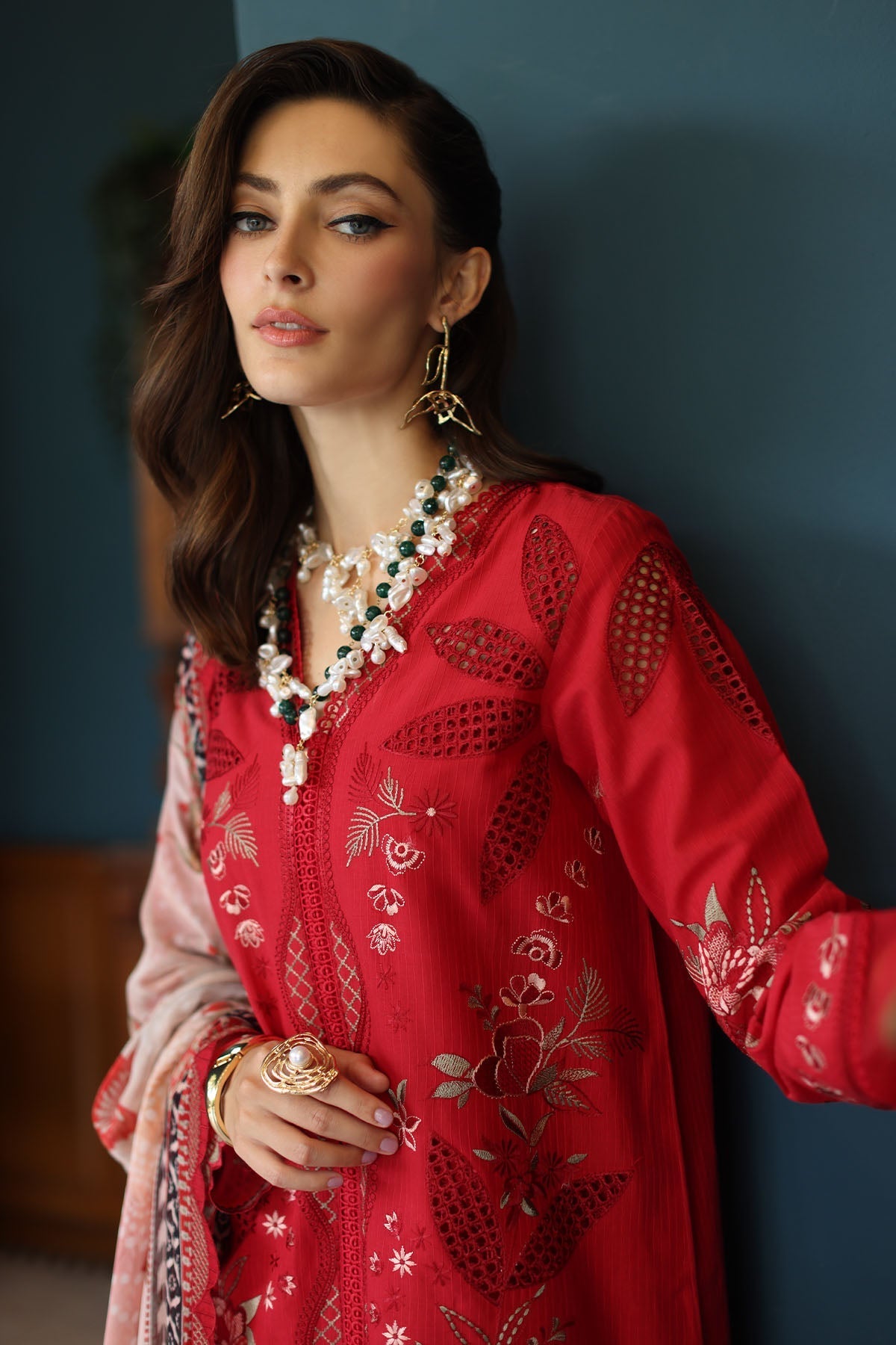 Nureh | Maya Lawn | NS-157 - by - Libasekhas UK - Registered Vendor of : Nureh - 100% Original Designer Dresss