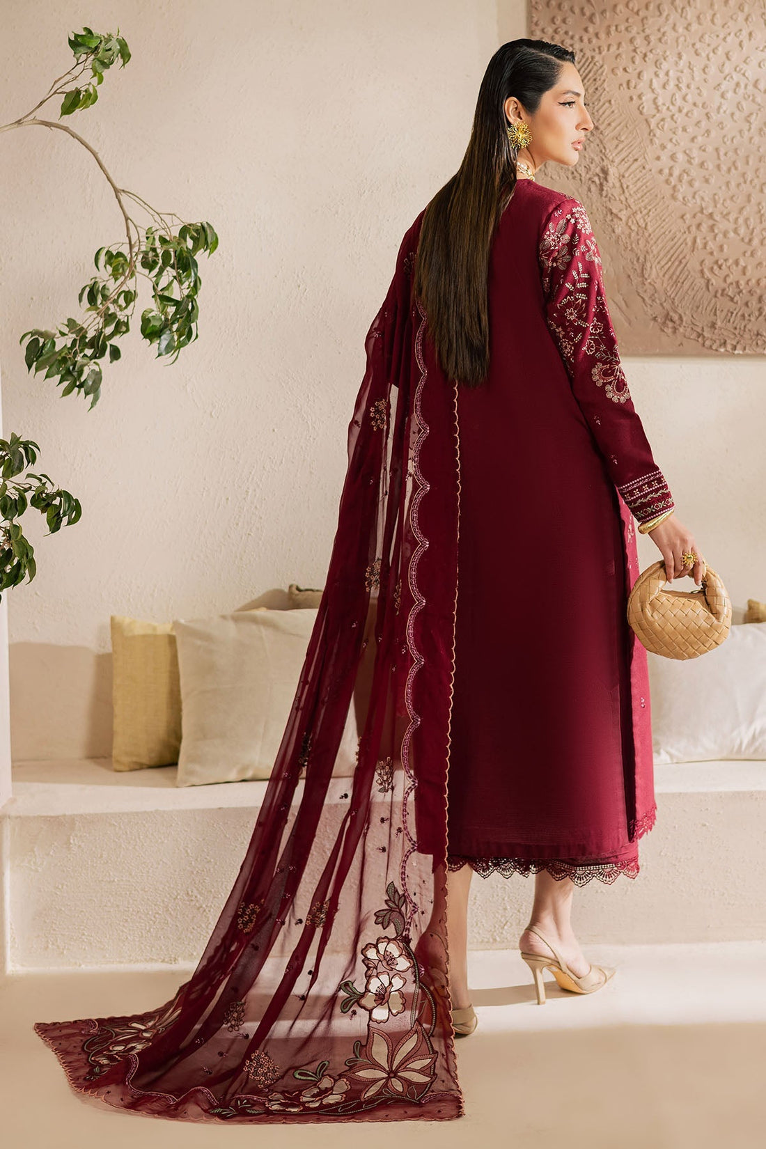 Nureh | Karandi Collection | NE-219 - by Libasekhas UK - Registered Vendor of : Nureh - 100% Original Designer Dress