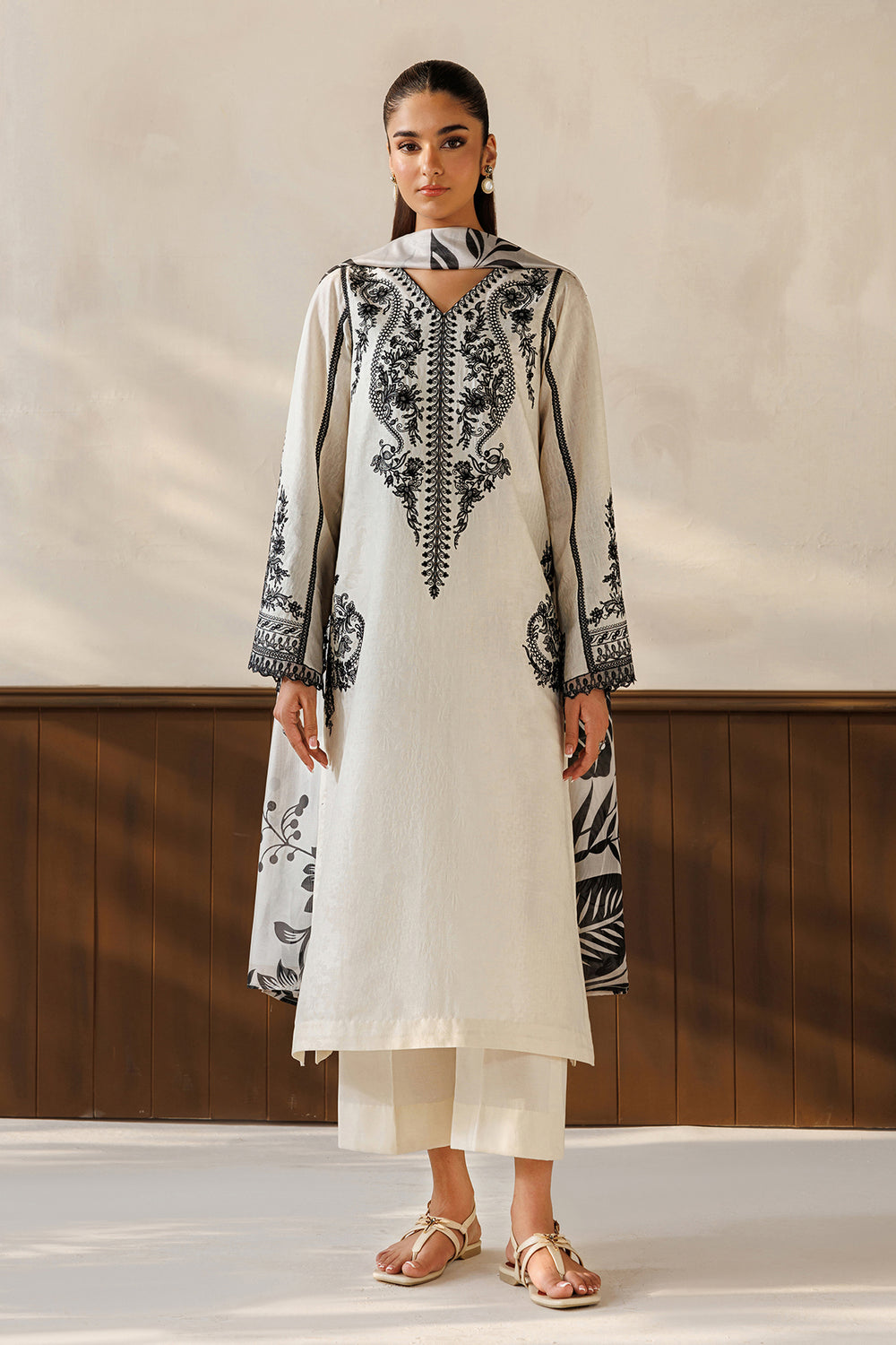 Baroque  | Luxury Pret 26 | PR-1368 - by Libasekhas UK - Registered Vendor of : Baroque - 100% Original Designer Dress