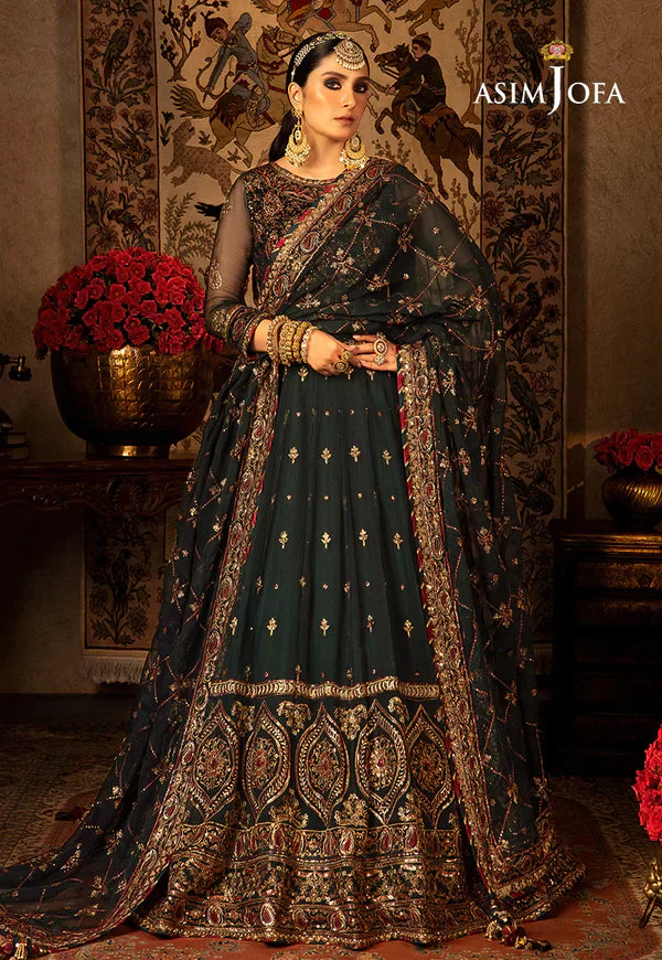 Asim Jofa | Velvet Festive 23 | AJVF-11 - by - Libasekhas UK - Registered Vendor of : Asim Jofa - 100% Original Designer Dresss