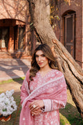 Farasha | Dastoor Embroidered Lawn SS24 | PEARL MIST - by - Libasekhas UK - Registered Vendor of : Farasha - 100% Original Designer Dresss
