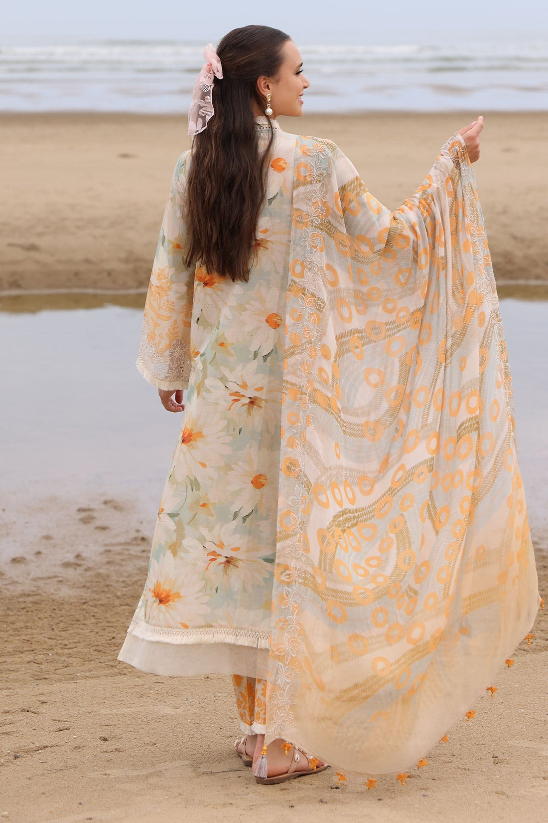 Nureh | Gardenia Embroidered Lawn 25 | NSG-169 - by - Libasekhas UK - Registered Vendor of : Nureh - 100% Original Designer Dresss