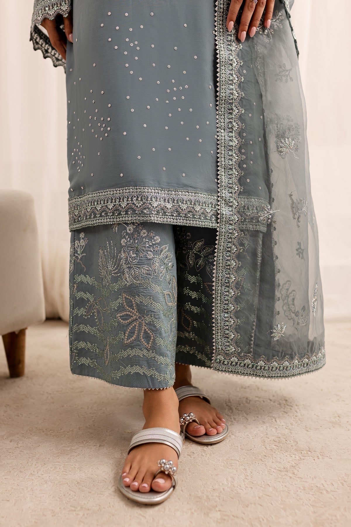 Nureh | Fancy Formals | NP-521 - by - Libasekhas UK - Registered Vendor of : Nureh - 100% Original Designer Dresss
