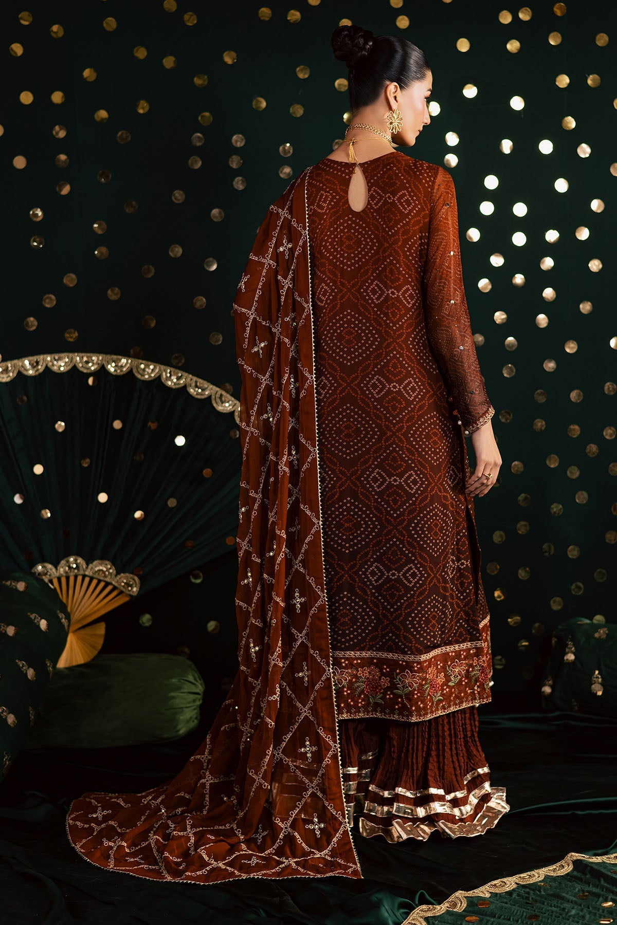 Nureh | Mukeshkari Formals | MK-19 - by Libasekhas UK - Registered Vendor of : Nureh - 100% Original Designer Dress