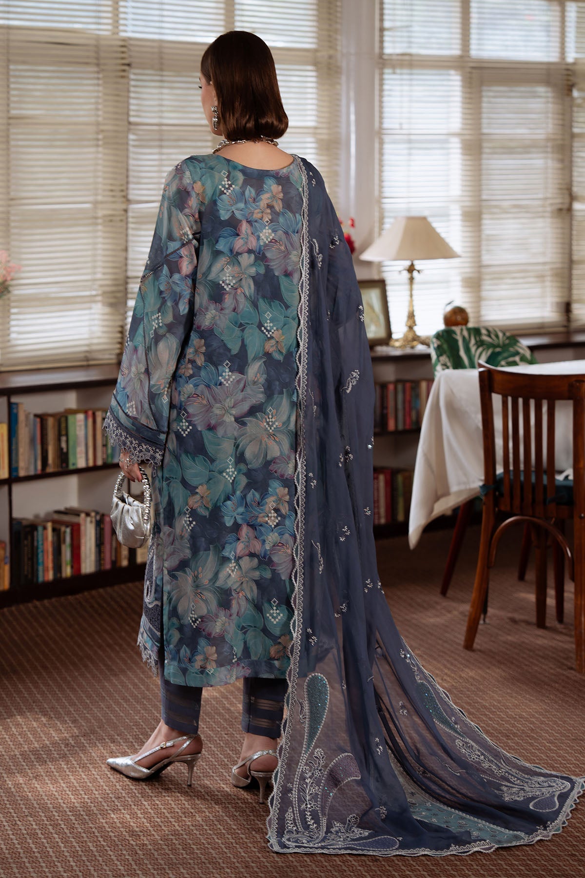 Nureh | Swiss Lawn | NS-162 - by Libasekhas UK - Registered Vendor of : Nureh - 100% Original Designer Dress