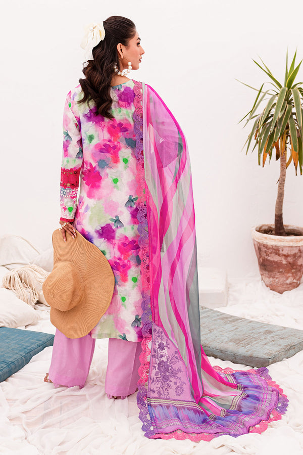 Nureh | Gardenia Lawn 24 | NSG-150 - by - Libasekhas UK - Registered Vendor of : Nureh - 100% Original Designer Dresss