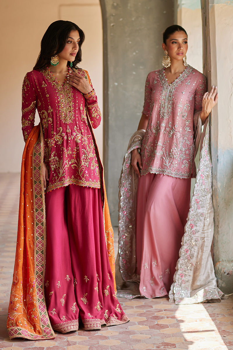 Mina Hassan | Formal Dholki Collection | Zarah - by - Libasekhas UK - Registered Vendor of : Mina Hassan - 100% Original Designer Dresss