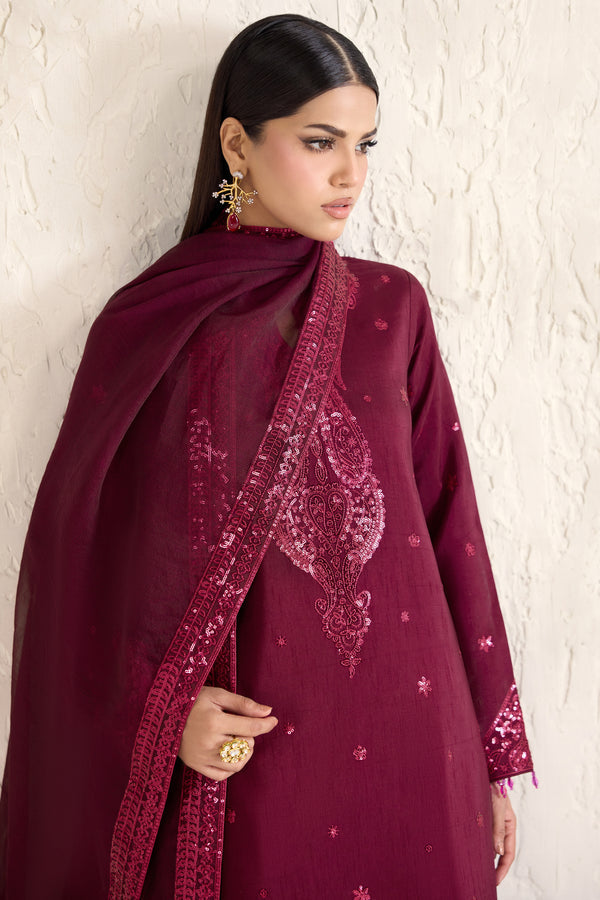 Farasha | Formals 26 | Fuchsia Glow - by Libasekhas UK - Registered Vendor of : Farasha - 100% Original Designer Dress