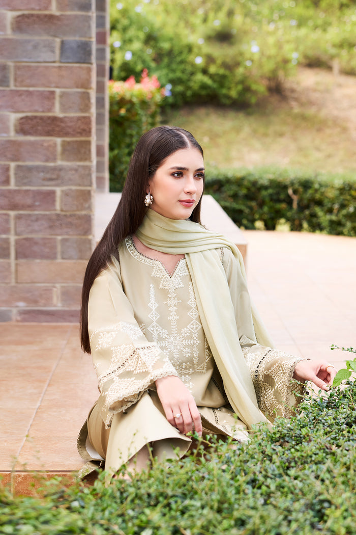 Farasha | Sorine Summer 26 | Soft Slate - by Libasekhas UK - Registered Vendor of : Farasha - 100% Original Designer Dress