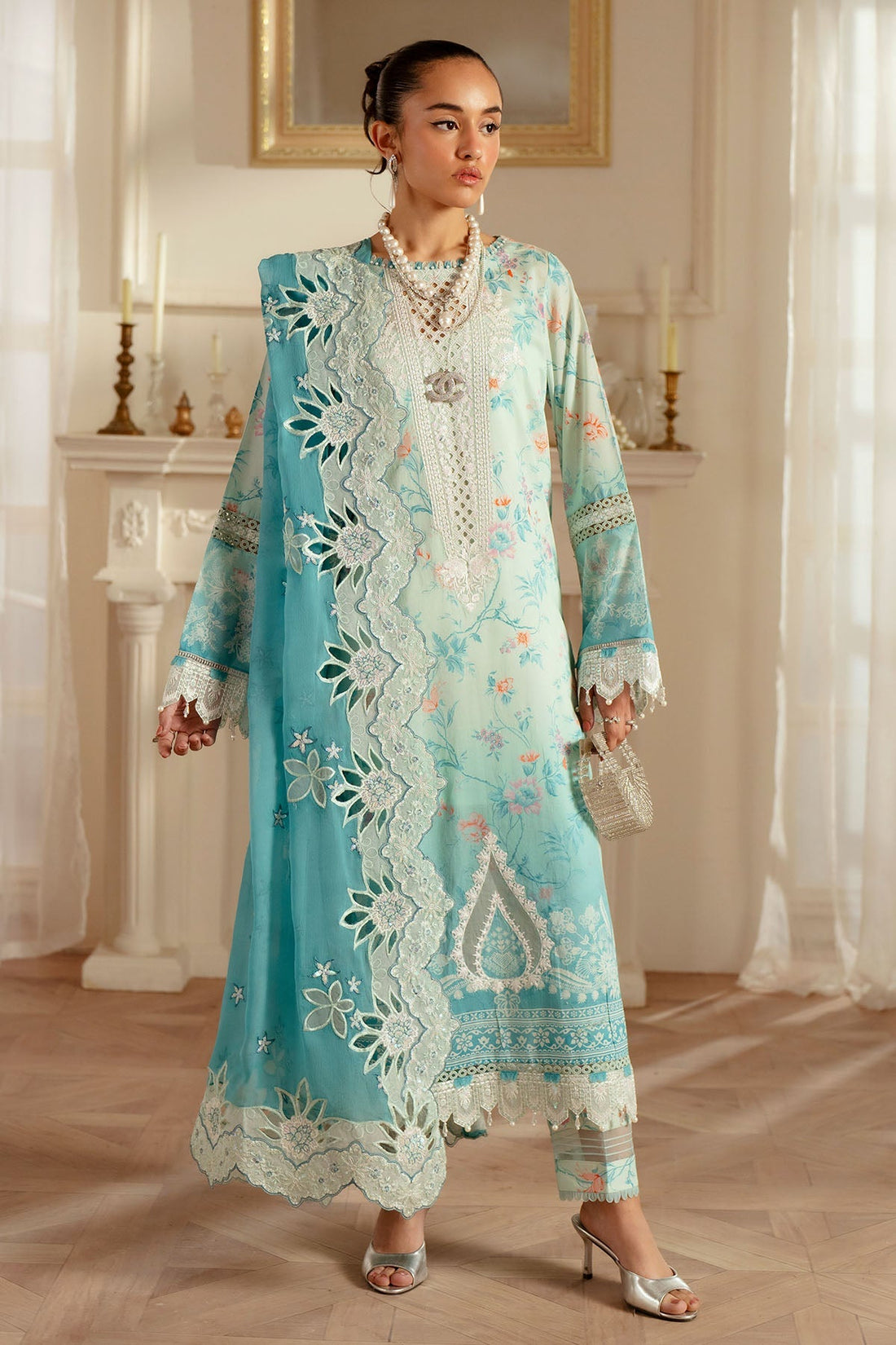 Nureh | Feya Eid Lawn | FE-06 - by - Libasekhas UK - Registered Vendor of : Nureh - 100% Original Designer Dresss