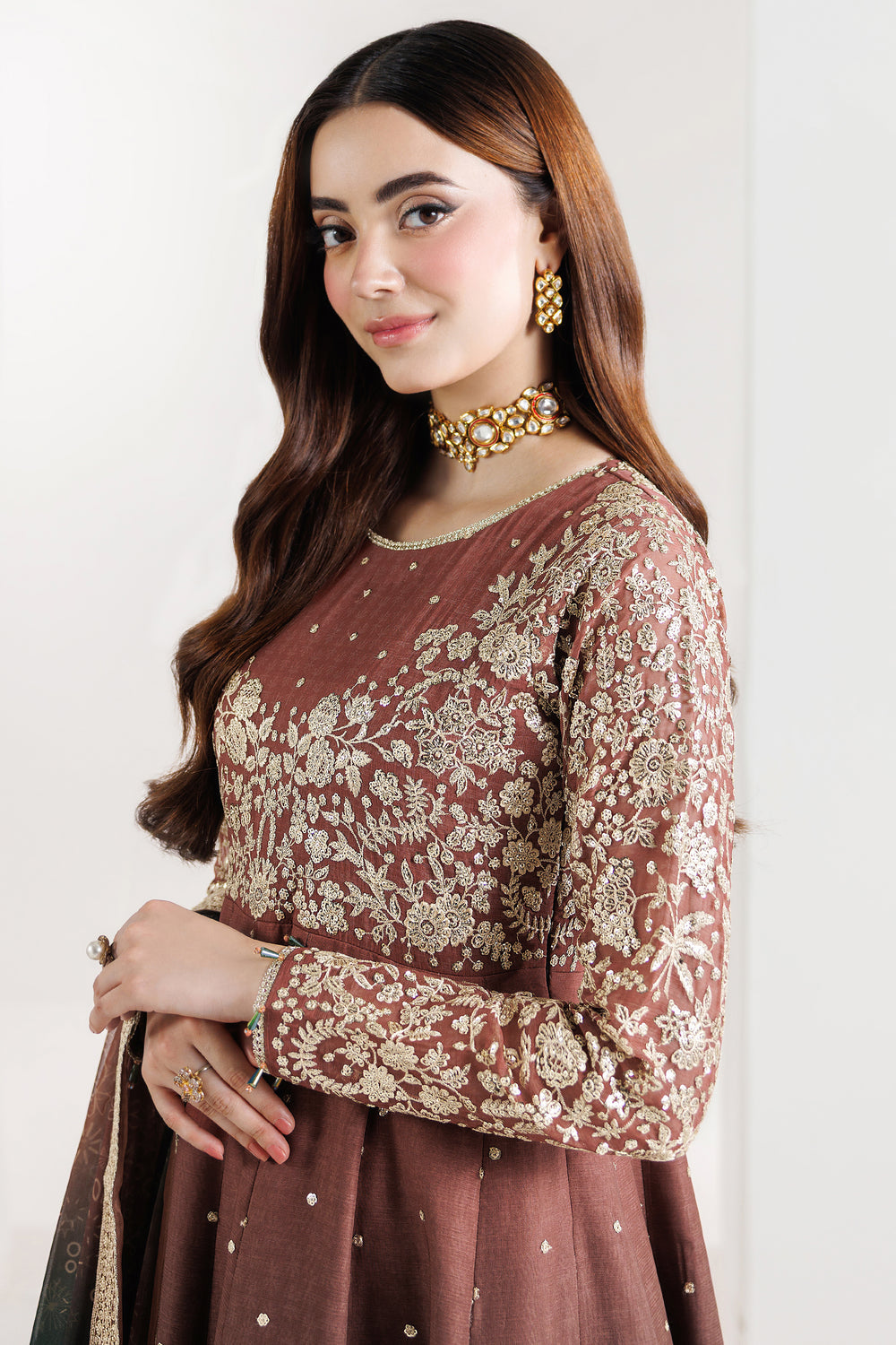 Farasha | Formals 26 | Rustic Glow - by Libasekhas UK - Registered Vendor of : Farasha - 100% Original Designer Dress
