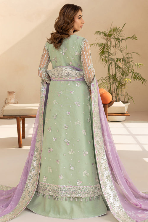 Farasha | Lu Zella Premium Formals 25 | Sage Luxe - by Libasekhas UK - Registered Vendor of : Farasha - 100% Original Designer Dress