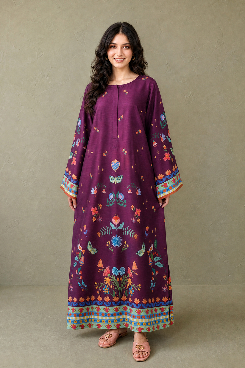 Saad Shaikh | Ease Fall Edit 26 | D-06-Kaftan - by Libasekhas UK - Registered Vendor of : Saad Shaikh - 100% Original Designer Dress