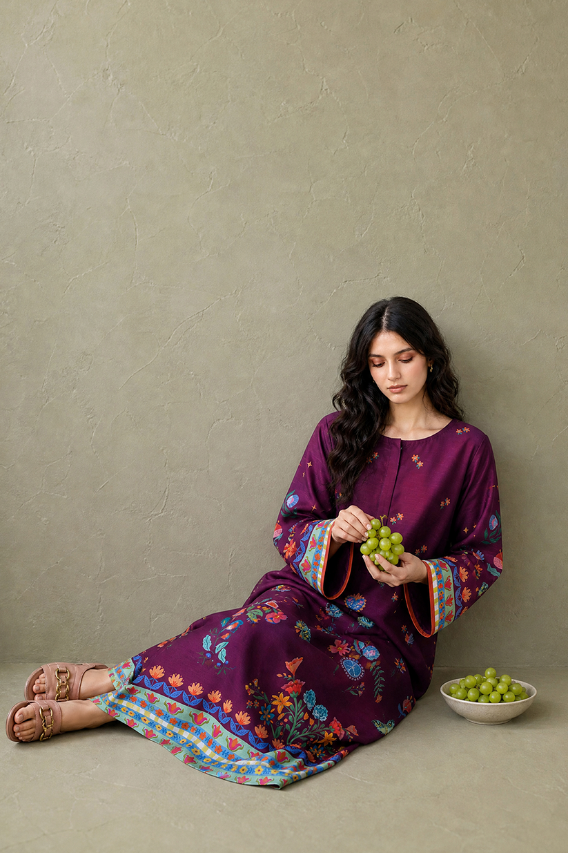 Saad Shaikh | Ease Fall Edit 26 | D-06-Kaftan - by Libasekhas UK - Registered Vendor of : Saad Shaikh - 100% Original Designer Dress