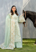 Elaf Premium | Luxury Lawn 25 | ELH-4B FROSTEL - by - Libasekhas UK - Registered Vendor of : Elaf Premium - 100% Original Designer Dresss