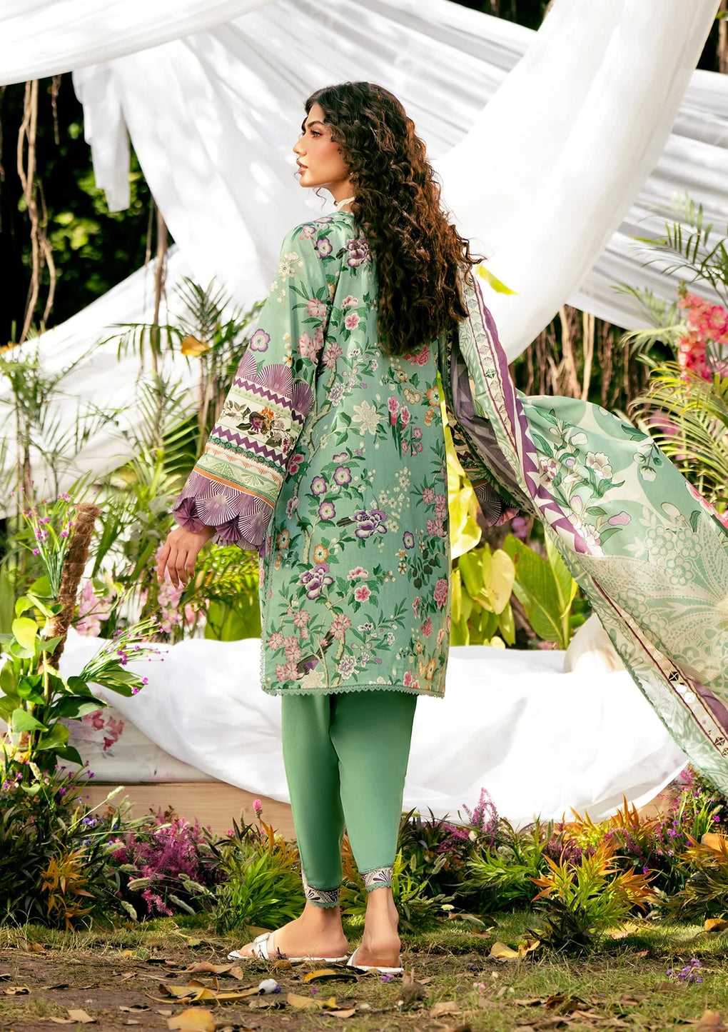 Elaf Premium | Prints 25 | EPS-8A MINTED DREAM - by - Libasekhas UK - Registered Vendor of : Elaf Premium - 100% Original Designer Dresss