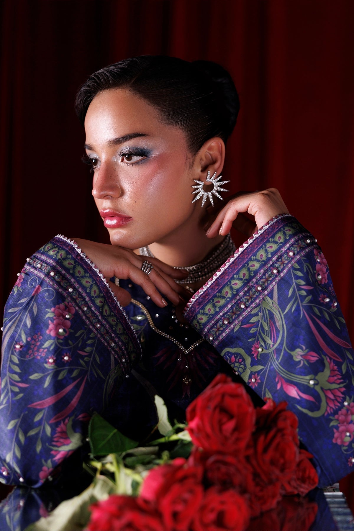 Rangrasiya | Luxe Silk 26 | Eclat - by Libasekhas UK - Registered Vendor of : Rangrasiya - 100% Original Designer Dress
