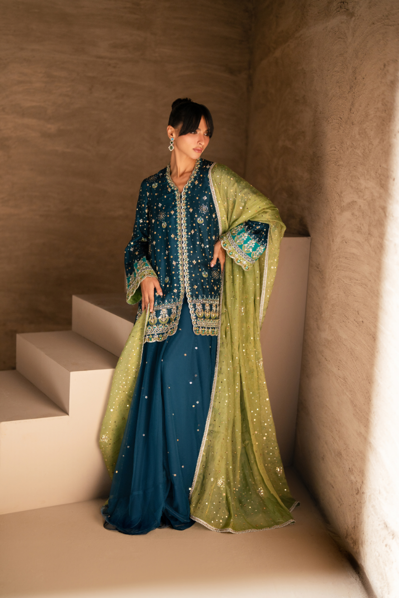 Sana Abbas | Zalea Formals | MEHR - by Libasekhas UK - Registered Vendor of : Sana Abbas - 100% Original Designer Dress