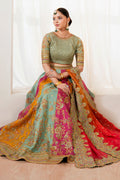 Baroque | Formals Collection | EMBROIDERED SILK UF-4036 - by Libasekhas UK - Registered Vendor of : Baroque - 100% Original Designer Dress
