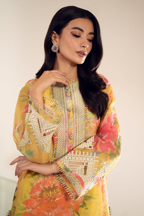 Baroque | Luxury Pret 24 | COTTON PATTI UF-509 - by - Libasekhas UK - Registered Vendor of : Baroque - 100% Original Designer Dresss