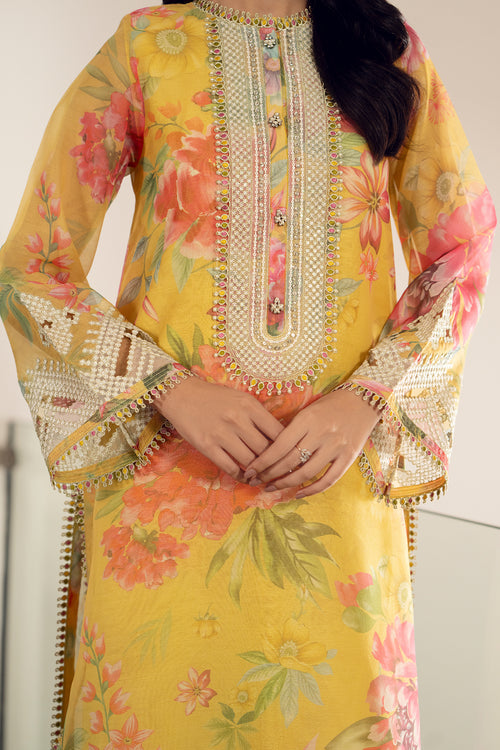 Baroque | Luxury Pret 24 | COTTON PATTI UF-509 - by - Libasekhas UK - Registered Vendor of : Baroque - 100% Original Designer Dresss