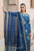 Iznik | Bandhani Formals | UE-331 - by - Libasekhas UK - Registered Vendor of : Iznik - 100% Original Designer Dresss