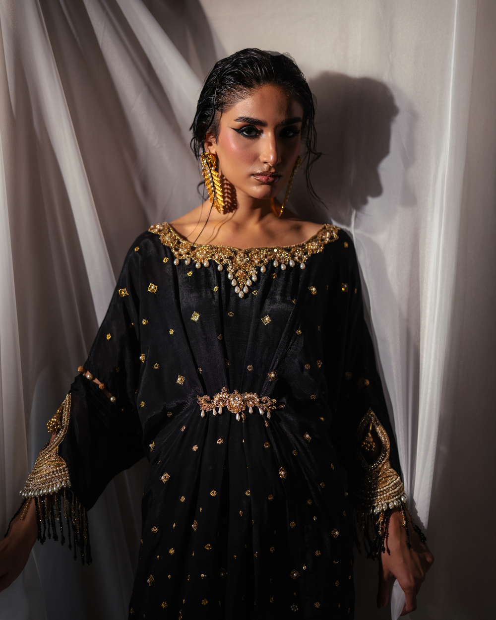 Vasal | Zyra Luxe Pret 26 | Black Orchid - by Libasekhas UK - Registered Vendor of : Vasal - 100% Original Designer Dress