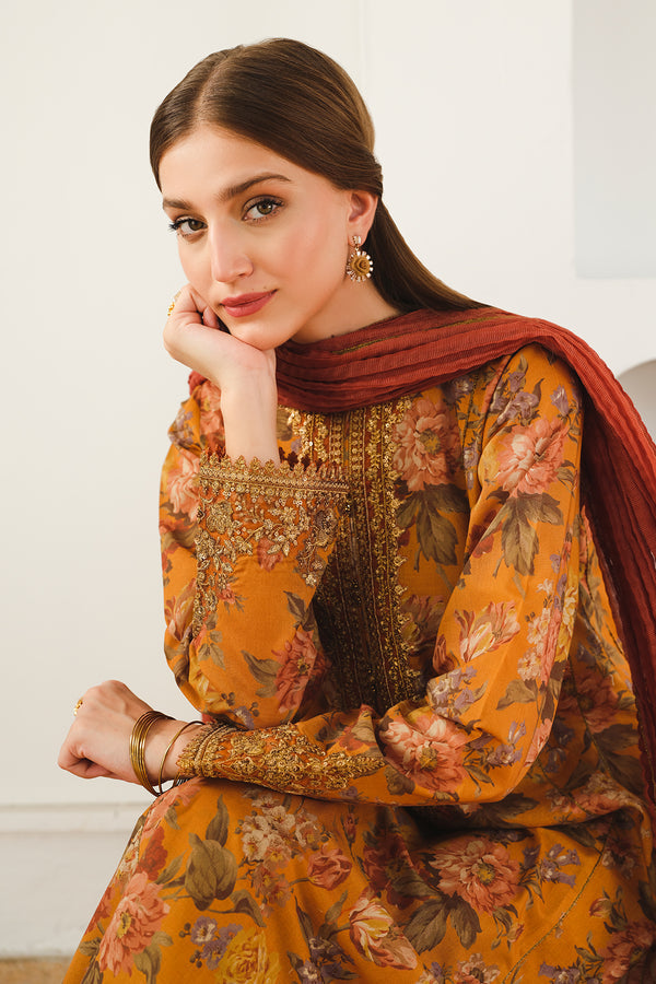 Baroque | Luxury Pret 24 | LAWN UF-653 - by - Libasekhas UK - Registered Vendor of : Baroque - 100% Original Designer Dresss
