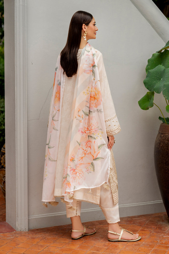 Baroque | Luxury Pret Summer | UF-4274 - by Libasekhas UK - Registered Vendor of : Baroque - 100% Original Designer Dress