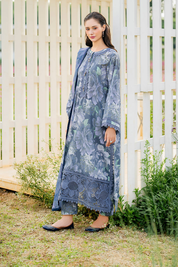 Baroque | Luxury Pret Summer | UF-4219 - by Libasekhas UK - Registered Vendor of : Baroque - 100% Original Designer Dress