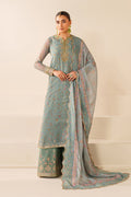 Baroque | Formals Collection | EMBROIDERED CHIFFON UF-4278 - by Libasekhas UK - Registered Vendor of : Baroque - 100% Original Designer Dress