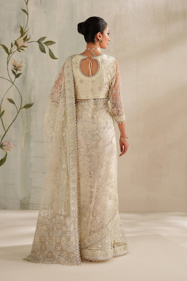 Baroque | Formals Collection | EMBROIDERED NET UF-4372 - by Libasekhas UK - Registered Vendor of : Baroque - 100% Original Designer Dress