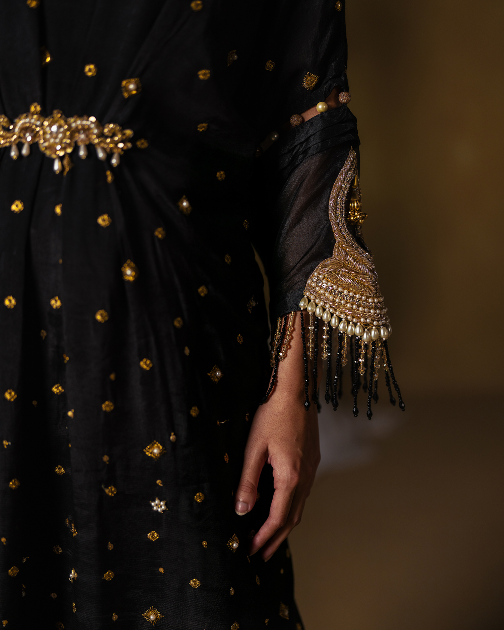 Vasal | Zyra Luxe Pret 26 | Black Orchid - by Libasekhas UK - Registered Vendor of : Vasal - 100% Original Designer Dress