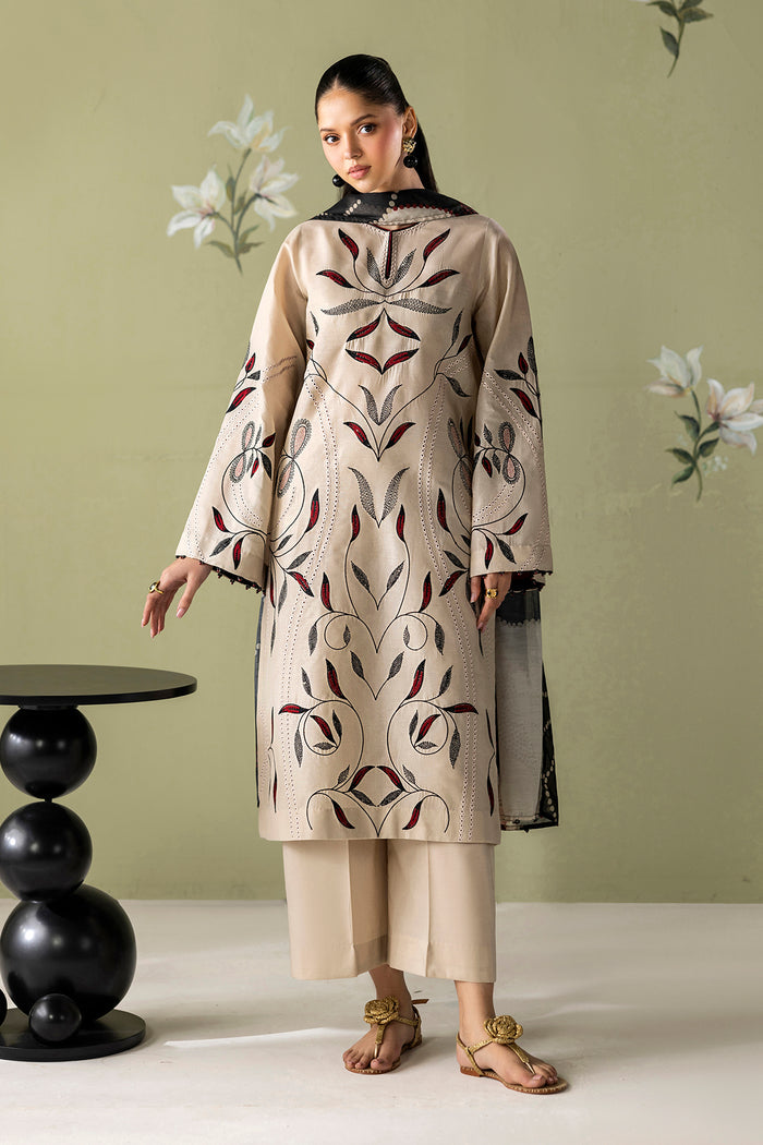 Baroque | Luxury Summer Pret | UF-4418 - by Libasekhas UK - Registered Vendor of : Baroque - 100% Original Designer Dress