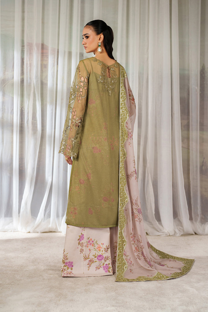 Iznik | Printed Formals | UE-543 - by Libasekhas UK - Registered Vendor of : Iznik - 100% Original Designer Dress