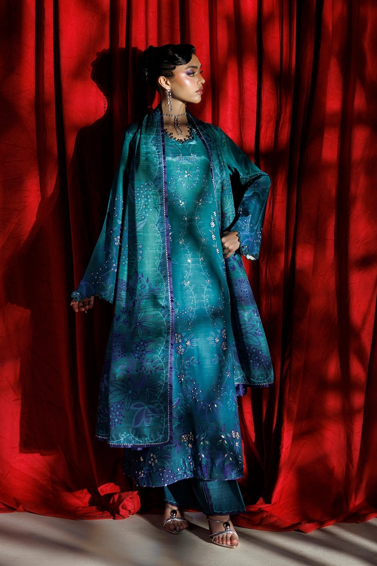 Rangrasiya | Luxe Silk 26 | Lumeire - by Libasekhas UK - Registered Vendor of : Rangrasiya - 100% Original Designer Dress