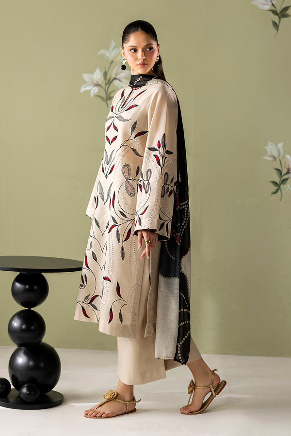 Baroque | Luxury Summer Pret | UF-4418 - by Libasekhas UK - Registered Vendor of : Baroque - 100% Original Designer Dress