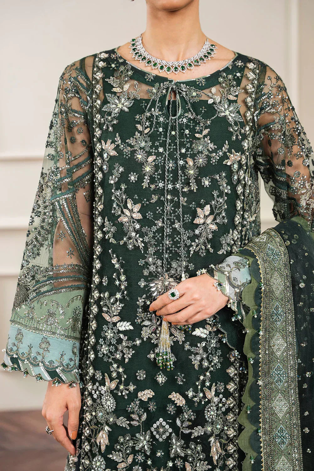 Baroque | Chantelle Embroidered Collection | CH12-05 - by - Libasekhas UK - Registered Vendor of : Baroque - 100% Original Designer Dresss