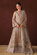 Baroque | Formals Collection | EMBROIDERED NET UF-4487 - by Libasekhas UK - Registered Vendor of : Baroque - 100% Original Designer Dress