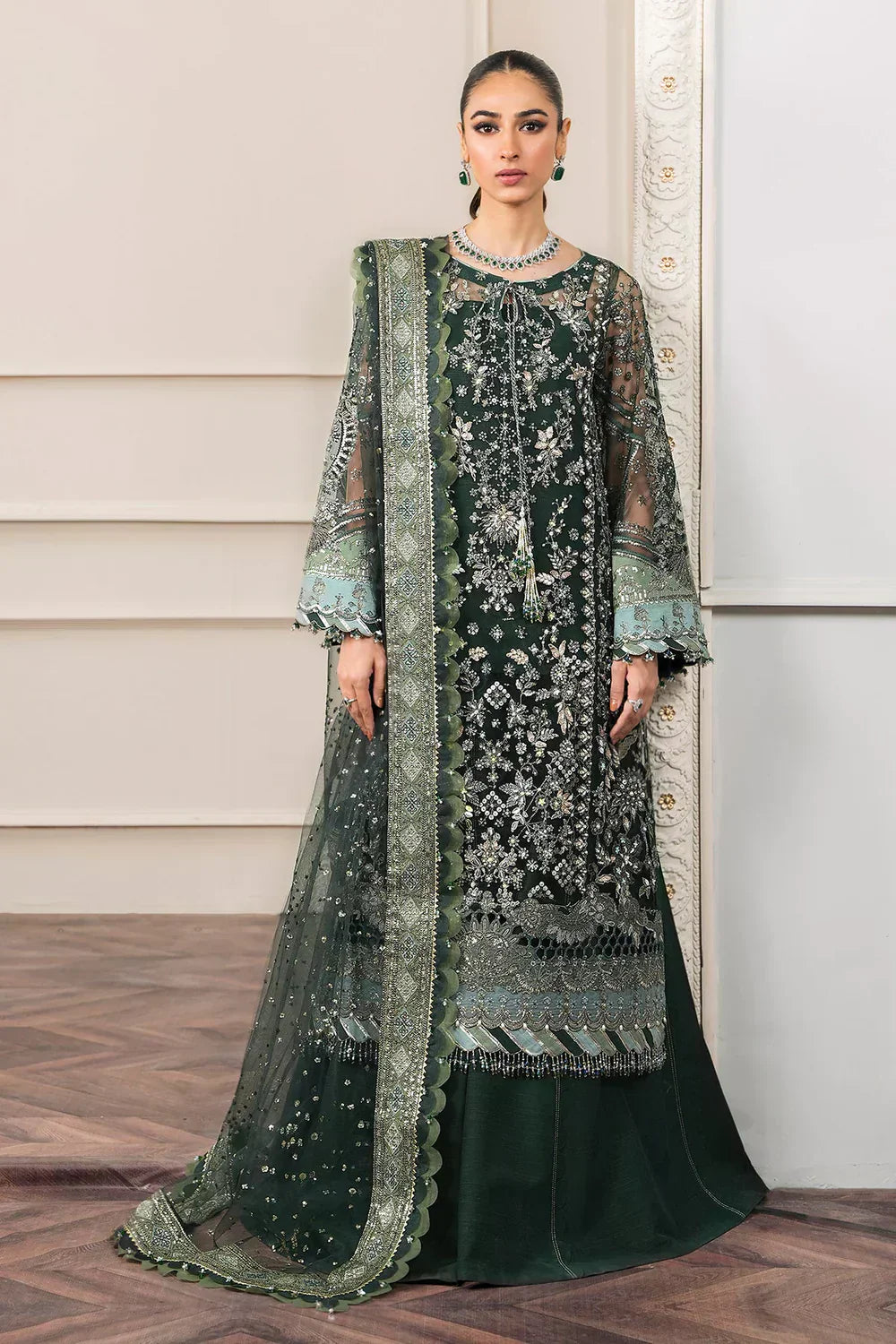 Baroque | Chantelle Embroidered Collection | CH12-05 - by - Libasekhas UK - Registered Vendor of : Baroque - 100% Original Designer Dresss
