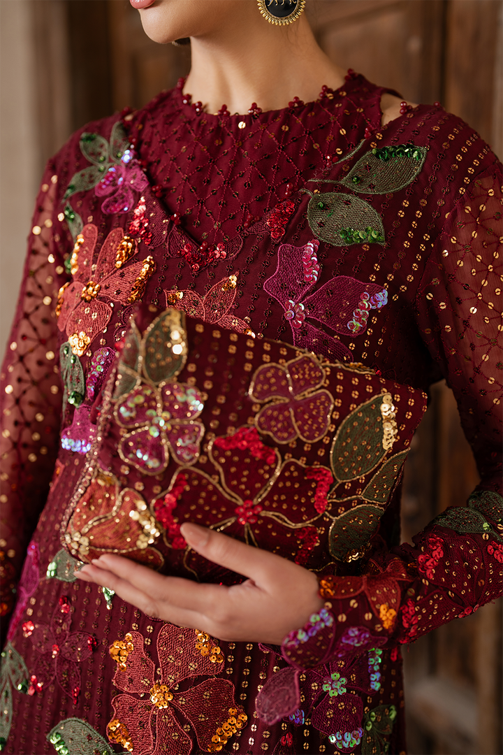 Iznik | Luxury Chiffon | ILC-05 - by - Libasekhas UK - Registered Vendor of : Iznik - 100% Original Designer Dresss