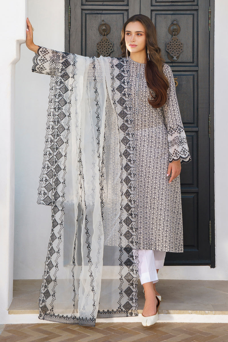 Baroque | Luxury Pret 24 | LAWN UF-574 - by - Libasekhas UK - Registered Vendor of : Baroque - 100% Original Designer Dresss