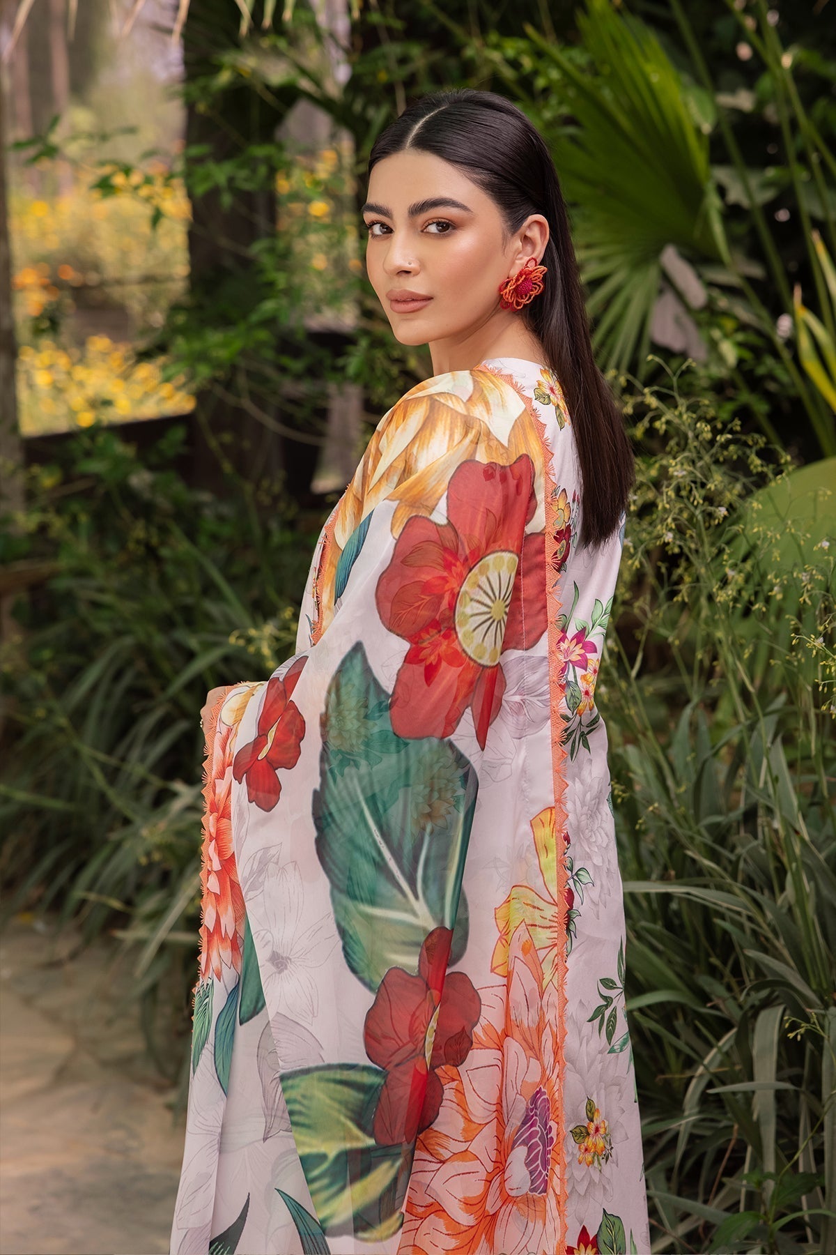 Alizeh | Sheen Lawn Prints 24 | ORCHID - by - Libasekhas UK - Registered Vendor of : Alizeh - 100% Original Designer Dresss