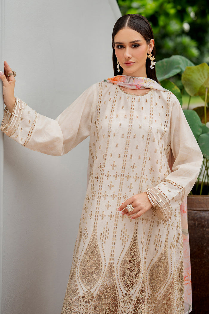 Baroque | Luxury Pret Summer | UF-4274 - by Libasekhas UK - Registered Vendor of : Baroque - 100% Original Designer Dress