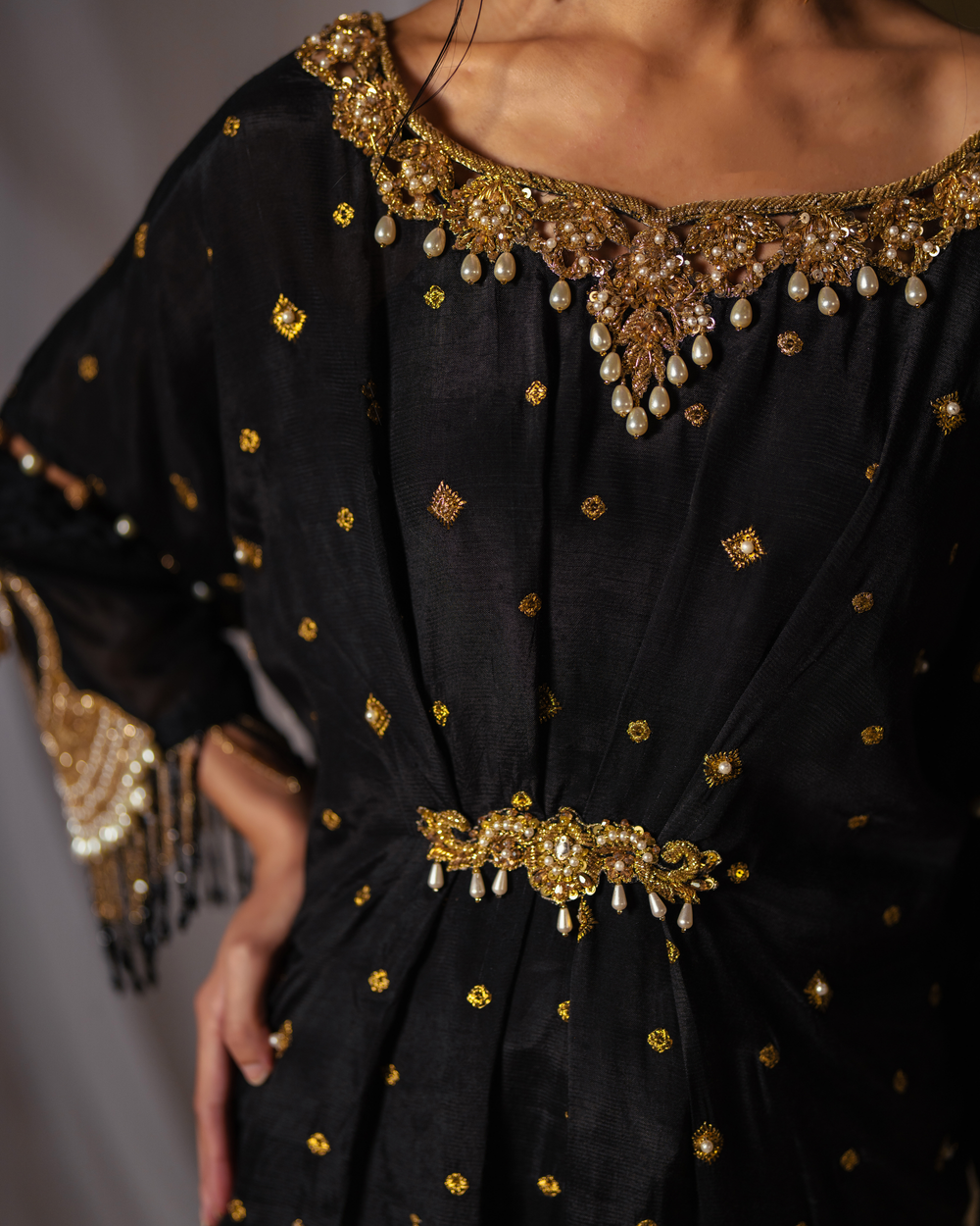 Vasal | Zyra Luxe Pret 26 | Black Orchid - by Libasekhas UK - Registered Vendor of : Vasal - 100% Original Designer Dress