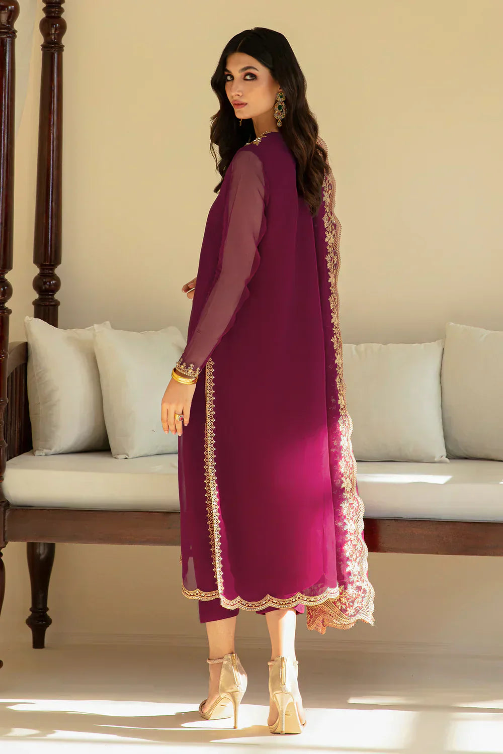 Baroque | Formals Collection | PR-829 - by - Libasekhas UK - Registered Vendor of : Baroque - 100% Original Designer Dresss